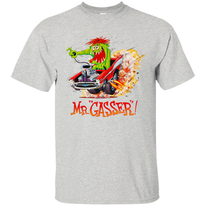 Mr. Gasser, T-Shirt, Hot Rod, Custom, Speed, Car, Kustom, G200 Gildan Ultra Cott