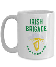 Load image into Gallery viewer, Irish Brigade Mug - Funny Tea Hot Cocoa Coffee Cup - Novelty Birthday Gift Idea