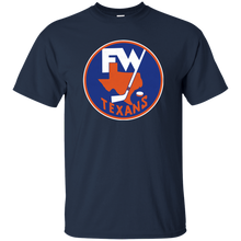 Load image into Gallery viewer, Fort Worth Texans, Hockey, CHL, Retro, 1970&#39;s, Throwback, Jersey Logo, T-shirt