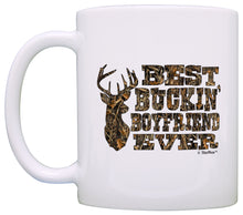 Load image into Gallery viewer, Country Boyfriend Best Buckin&#39; Boyfriend Ever Camo Coffee Mug Tea Cup