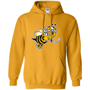 Toledo Hornets, IHL, Hockey, Ohio, Logo T-shirt, G185 Gildan Hoodie 8 oz.