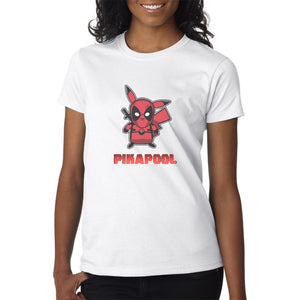 Pikapool T-Shirt - Mens/Womens Funny T-Shirt - Deadpool Pokemon Pikachu