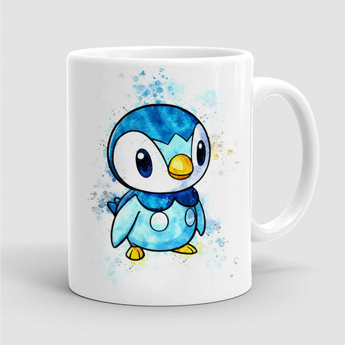 Piplup Pokemon Mug Anime Coffee Mug 11oz. Ceramic Tea Cup Gift Magic P393