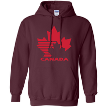 Load image into Gallery viewer, Team Canada, Retro, 80&#39;s, Hockey, Logo, Jersey, G185 Gildan Pullover Hoodie 8 oz