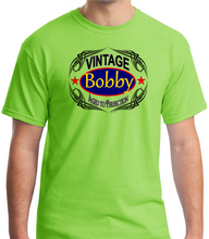 Load image into Gallery viewer, Bayside Made USA America T-shirt Bobby Vintage Aged To Perfection