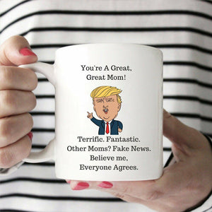 Trump Mom Gift Mug, Funny Mom Mug, Mom Trump Mug, Funny Mug For New Mom, Mom Mug