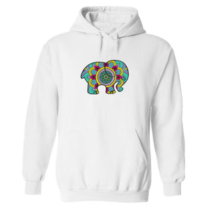 cage the elephant hoodie Pastel colors print tee tribal animal long sleeve shirt