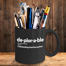 Load image into Gallery viewer, Best Deplorable Definition Coffee Mug - Hardworking American Patriot - Gift