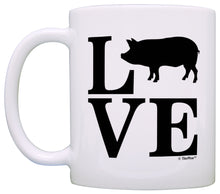 Load image into Gallery viewer, Barnyard Farm Animal Love Pigs Pork Barn Yard Coffee Mug Tea Cup