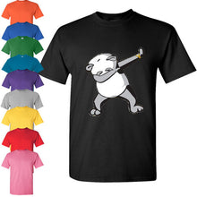 Load image into Gallery viewer, Panda S Shirt Dabbing T Men Funny Tee Dab Bear Pandab Front Back Gangsta Just