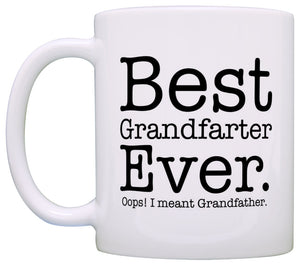 Grandpa Gifts Best Grandfarter Ever Meant Grandfather Coffee Mug Tea Cup