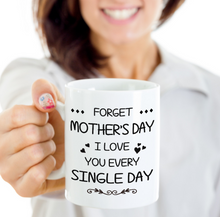 Load image into Gallery viewer, I Love My Mom Coffee Mug Funny 11oz Mothers Day Cup Best Gift For Mommy m36