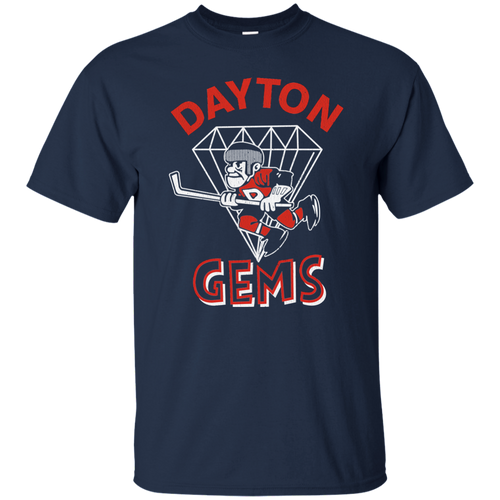 Datyon, Gems, Retro, Hockey, 1970'S, IHL, Jersey Logo, Throwback, T-Shirt