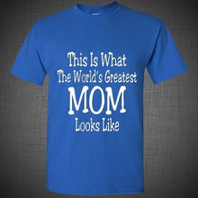 Load image into Gallery viewer, New Fashion Mother&#39;s day Gift world&#39;s greatest mom T Shirt Casual Tank Top