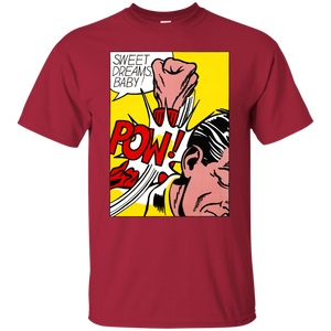 Roy Lichtenstein, Retro, 1960's Pop Art, Cartoon, Comic, Pow, Punch, T-shirt