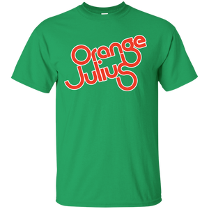 Orange, Julius, Retro, Logo, Soda, Beverage, T-shirt, 1970's