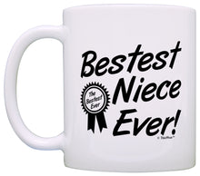 Load image into Gallery viewer, Birthday Gift for Niece Bestest Best Niece Ever Award Coffee Mug Tea Cup