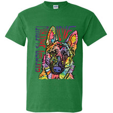 Load image into Gallery viewer, German Shepard T shirt Dog Love rainbow colors Tee S unisex cute funny top