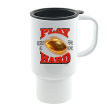 Load image into Gallery viewer, Coffee Cup Mug Travel 11 15oz Sports Football Play Hard Respect All Fear None