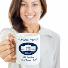 Load image into Gallery viewer, DONALD TRUMP Inauguration Day 2017 President Coffee Mug 15oz, Ceramic Cup