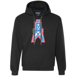 Houston Oilers Football - G925 Gildan Heavyweight Hoodie