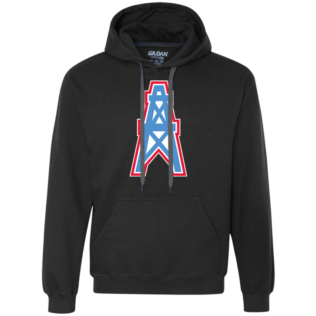 Houston Oilers Football - G925 Gildan Heavyweight Hoodie