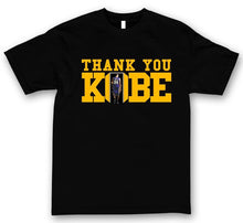 Load image into Gallery viewer, THANK YOU KOBE BRYANT FAREWELL T-SHIRT TEE LOS ANGELES LAKERS MAMBA DAY NEW