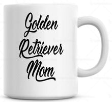 Load image into Gallery viewer, Personalized Custom Golden Retriever Mug with Names, Dog Lover Gift Dog Mom