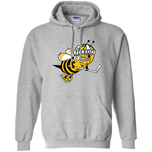 Toledo Hornets, IHL, Hockey, Ohio, Logo T-shirt, G185 Gildan Hoodie 8 oz.