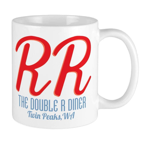 Funny Twin Peaks Double R Diner Coffee Cup 11 oz Ceramic 350 ml Tea Mug