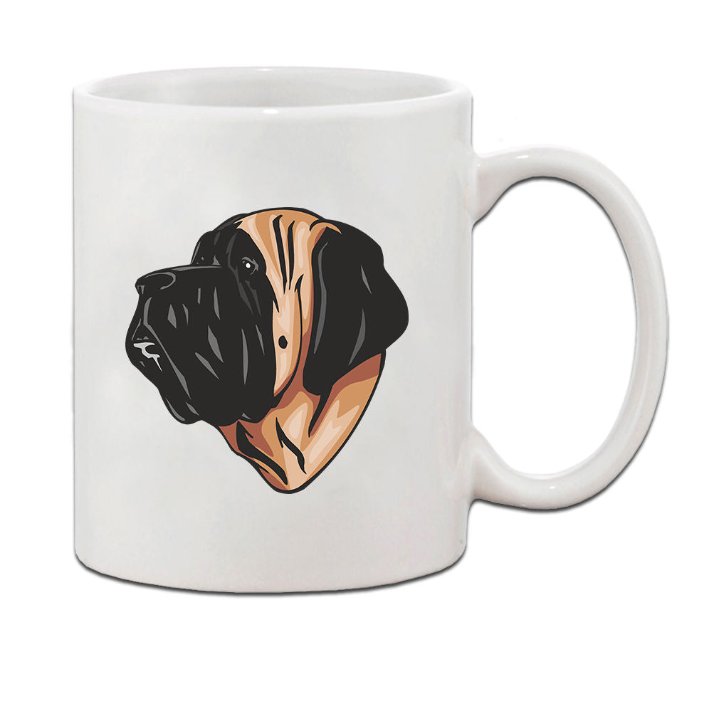 English Mastiff Head Ceramic Coffee Tea Mug Cup 11 Oz