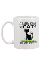 Load image into Gallery viewer, A Little Black Cat Coffee Mug 11 oz Ceramic Funny Tea Gift Mug Cup