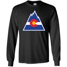 Load image into Gallery viewer, Colorado, Denver, Rockies, Hockey, Defunct, Retro, Jersey, Logo, T-Shirt