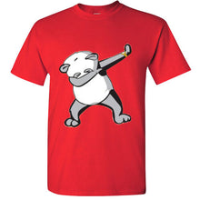 Load image into Gallery viewer, Panda S Shirt Dabbing T Men Funny Tee Dab Bear Pandab Front Back Gangsta Just