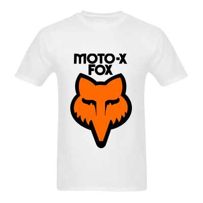 New GILDAN Vintage MOTO-X FOX Motocross T-Shirt Size S - 5XL