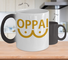 Load image into Gallery viewer, OPPAI Color Changing Mug Gift One Punch Man Saitama Anime Manga