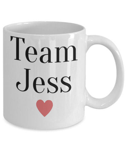 Team Jess Gilmore Girls Mug (White) - Coffee Mug