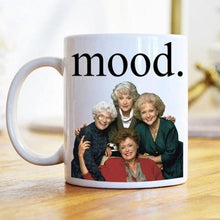 Load image into Gallery viewer, The Golden Girls Characters Mood Mug White Ceramic 11oz Coffee Tea Cup