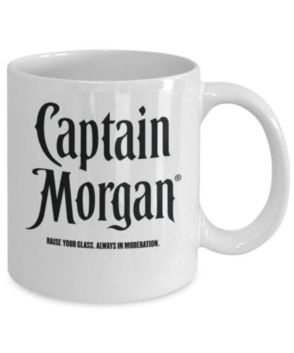 Captain Morgan Mug (White) - Coffee Mug