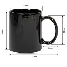Load image into Gallery viewer, UP To My Husband I Love You Mug Valentine Gift Black Ceramic 11oz Coffee Tea Cup