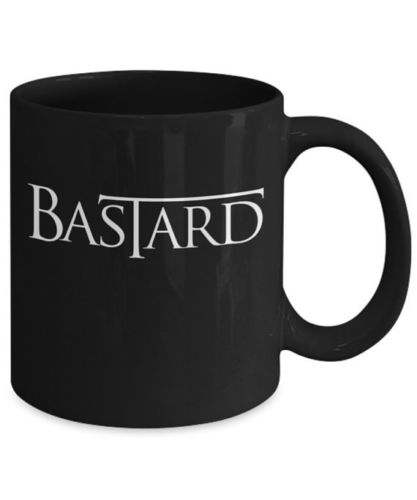 Bastard Game of Thrones Mug (Black) - Coffee Mug