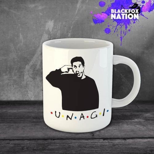 Unagi Coffee Funny Ceramic Mugs Home Kitchen Tea Mug Friends TV Show Ross Gift