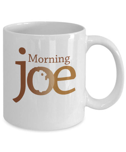 Morning Joe Mug (White) - Coffee Mug