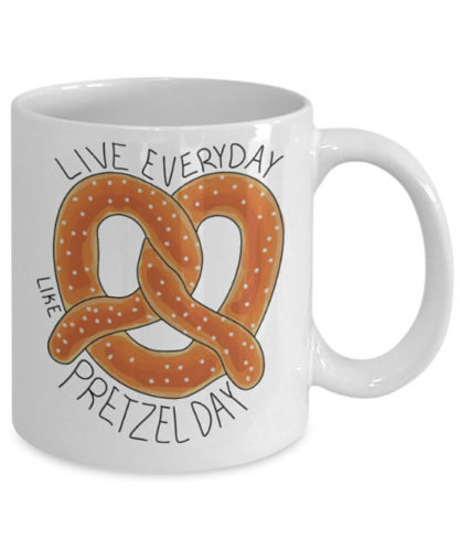 Pretzel Day The Office Mug (White) - Coffee Mug